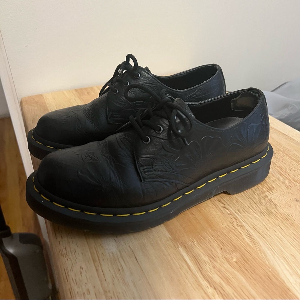 Dr. Martens 1461 Oxford in Embossed Floral